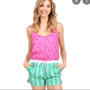 Tipsy Elf watermelon romper